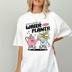 🚨 SALE 🚨 LAST ONE! Comfort Colors Don’t Forget to Water Your Plants Graphic Tee